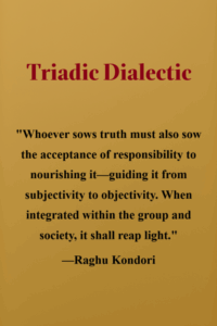 Triadic Dialectic: Raghu Kondori’s Alchemical Philosophy Transforming AI and Modern Thought