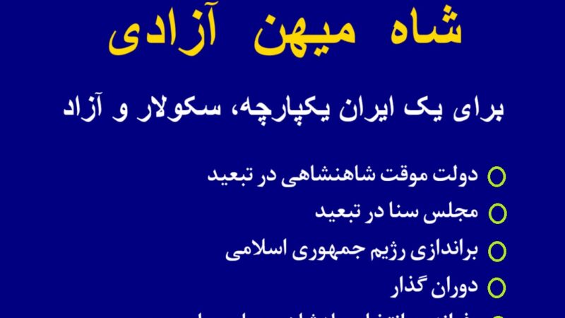 پروژه ارگانیک شاه میهن آزادی