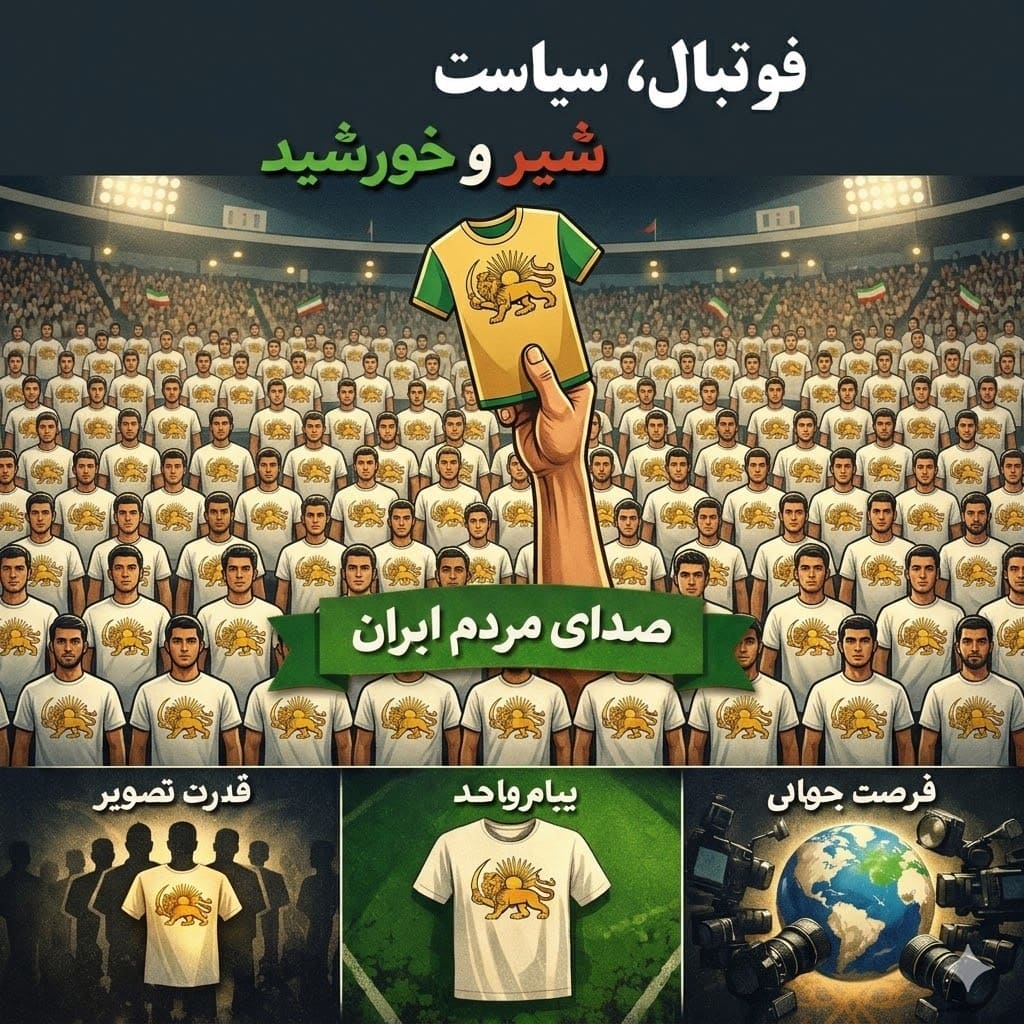 فوتبال، سیاست و شیر و خورشید
