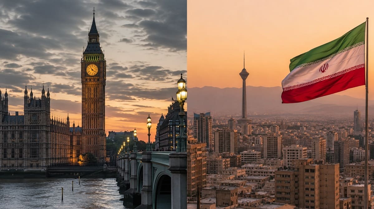 از لندن تا تهران