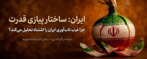 Iran: The Onion State. Source: The Jerusalem Strategic Tribune
